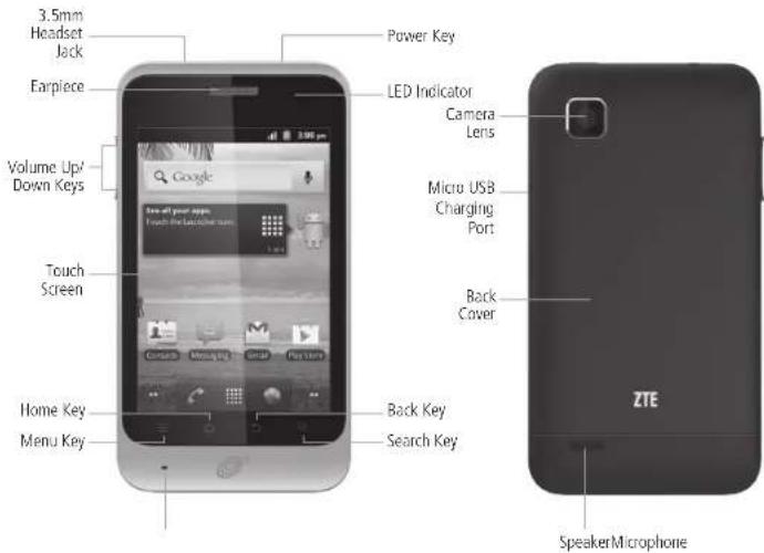 ZTE Illustra Z788G - Touch Control - 1