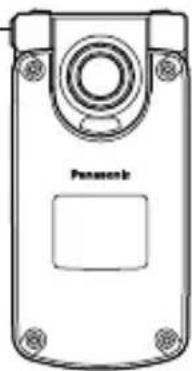 PANASONIC EB-MX7 - Opening/closing the phone - 1