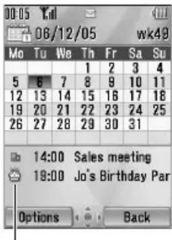 PANASONIC EB-MX7 - Calendar view - 1