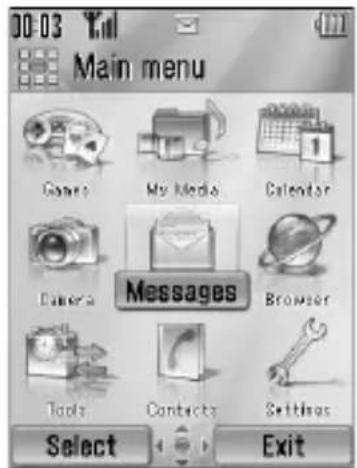 PANASONIC EB-SA7 - To go back to Main menu: - 1