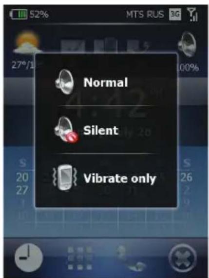 Normal Silent Vibrate only