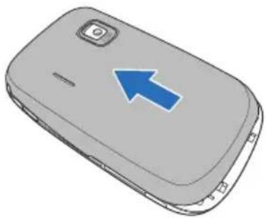 O2 XDA Zest - To install a SIM card and battery: - 1