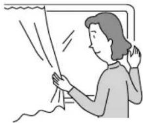 HITACHI RAC-72CHA3 - curtain or blinds - 1