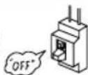 HITACHI RAC-72CHA3 - PRECAUTIONS DURING OPERATION - 11