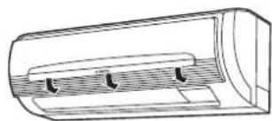 HITACHI RAC-350GA - Attach the filters. - 1