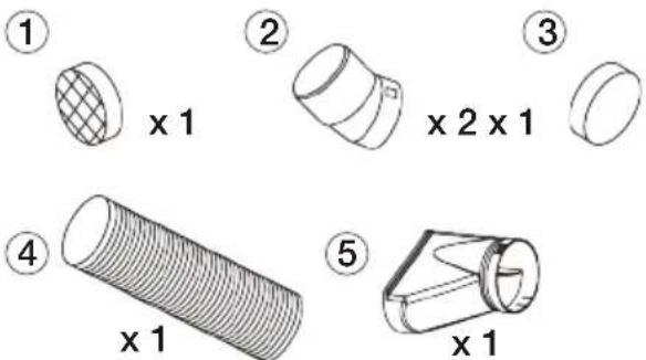 HONEYWELL MN13CHESWW - Installation kit: - 1