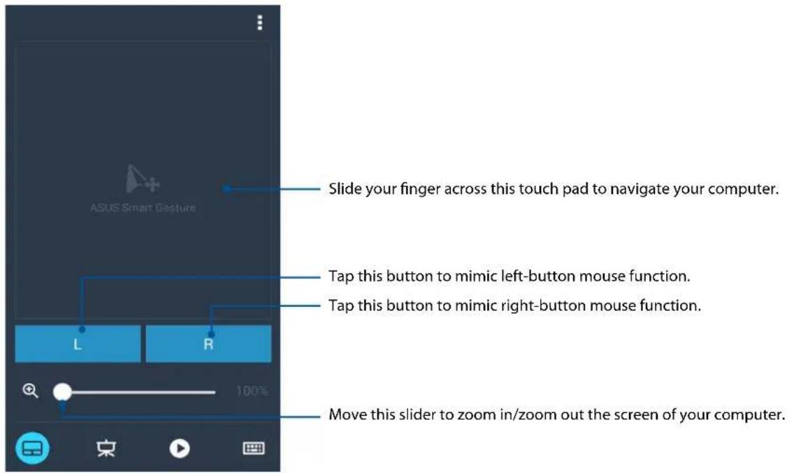 ASUS ZenFone C - Remote Link touch pad - 1