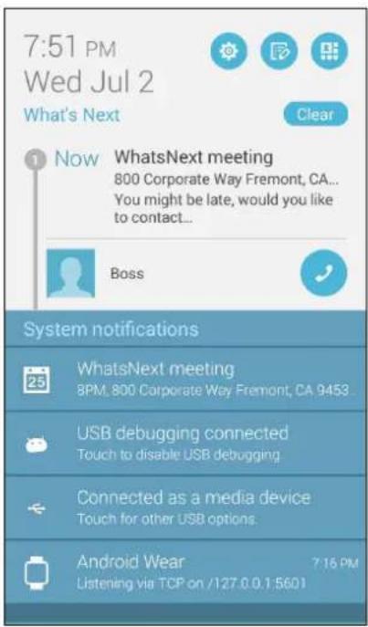 ASUS ZenFone C - Start event alert - 2