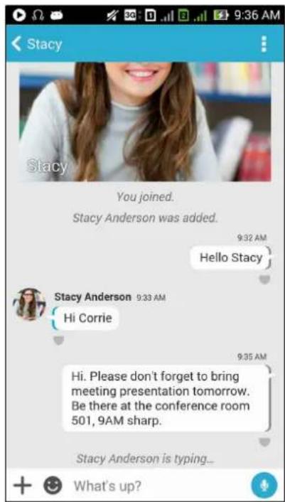 ASUS ZenFone C - Using Omlet chat - 1