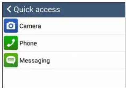 ASUS ZenFone C - Customizing the quick access buttons - 2