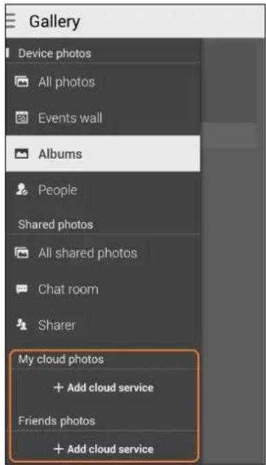 ASUS ZenFone C - Viewing files from your social network or cloud storage - 2