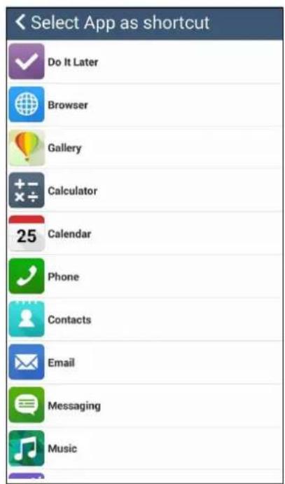 ASUS ZenFone C - Customizing the quick access buttons - 3