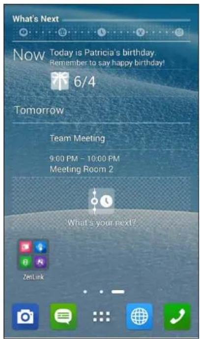 ASUS ZenFone C - Getting event reminders - 1