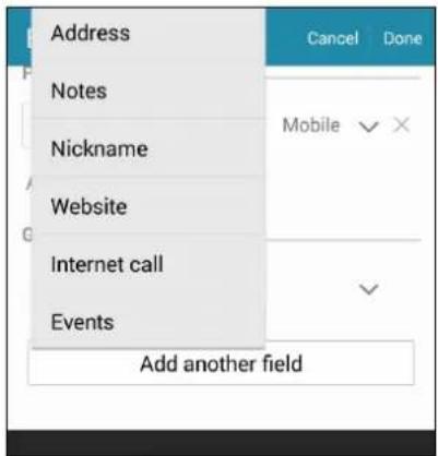 ASUS ZenFone C - Adding an event to a VIP contact - 2