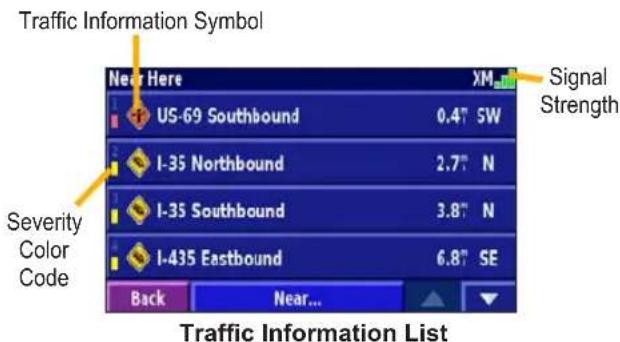 GARMIN StreetPilot 2730 - Viewing Traffic - 1