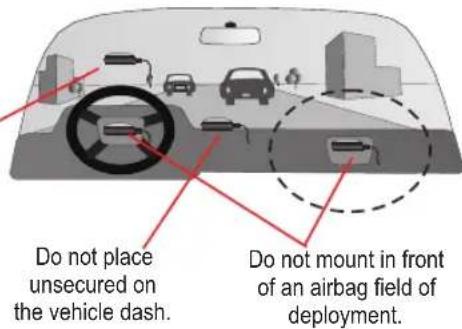 GARMIN StreetPilot 2730 - Warning - 1