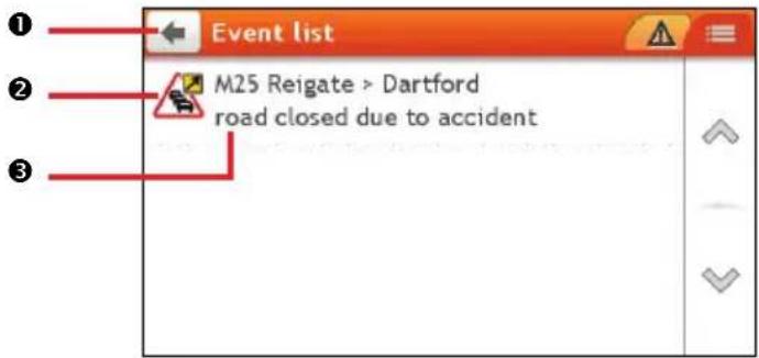 Event list M25 Reigate > Dartford road closed due to accident