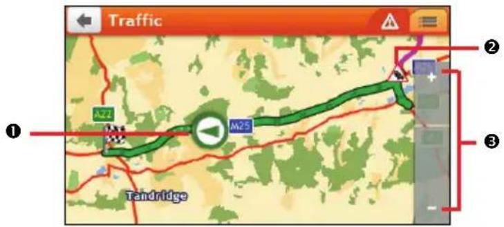 Traffic A21 M25 Tendridge ① ② ③