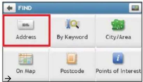 FIND Address By Keyword City/Area On Map Postcode Points of Interest