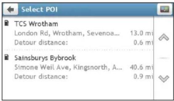 Select POI TCS Wrotham London Rd, Wrotham, Sevenoa... 13.0 mi Detour distance: 0.6 mi Sainsburys Bybrook Simone Weil Ave, Kingsnorth, A... 40.6 mi Detour distance: 0.9 mi