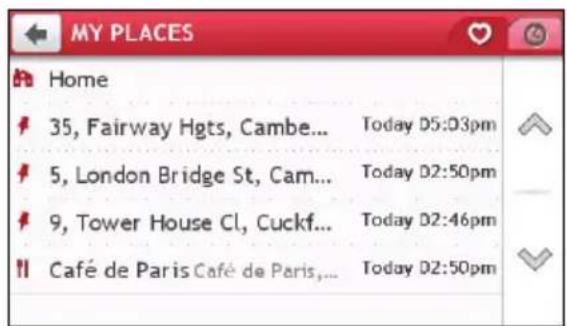 MY PLACES Home 35, Fairway Hgts, Cambe... Today D5:03pm 5, London Bridge St, Cam... Today D2:50pm 9, Tower House Cl, Cuckf... Today D2:46pm Café de Paris Café de Paris,... Today D2:50pm