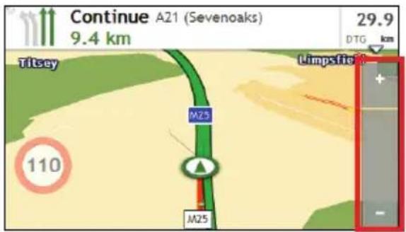 Continue A21 (Sevenoaks) 9.4 km 29.9 DTG km Tiltsey M25 Limpfsfie + - 110 M25
