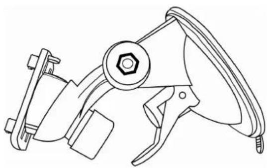 HOLUX GPSmile 6561 - Install bracket fixing - 1