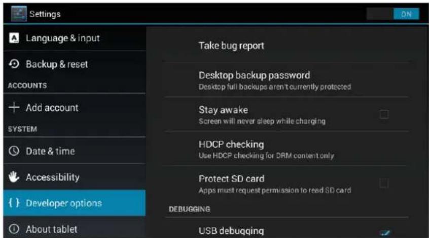 HOLUX GPSmile 6561 - Developer options - 1