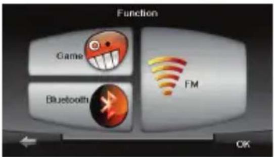 Function Game Bluetooth FM OK