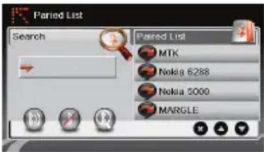 Paried List Search Paried List MTK Nokia 6288 Nokia 5000 MARGLE