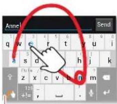 Annel Send q w e r t y u i a s d h j k z x c v b g m 128 +!= r