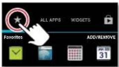 MOTOROLA Electrify M - - Add widgets &amp; - 1