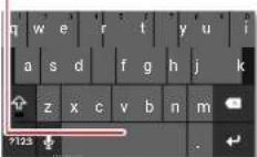 MOTOROLA Electrify M - Swype "Keyboard: - 1