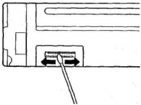 AIWA CDC-X145 YU - Cleaning the connector - 1