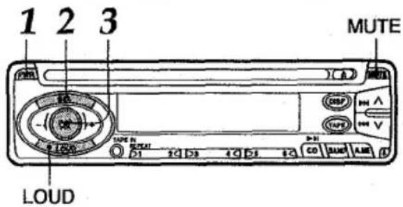 AIWA CDC-X145 YU - SOUND ADJUSTMENTS - 1