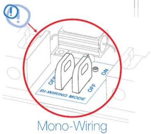 AUDISON THX 2 - THX 3 Mono-Wiring connection - 2