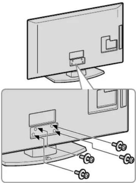 SONY Bravia KDL-37P5600K - 2: Attaching the stand - 2