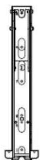 SONY Bravia KDL-37P5600K - Screw and Hook locations diagram/table - 2