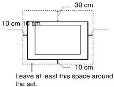 SONY Bravia KDL-37P5600K - Ventilation - 3