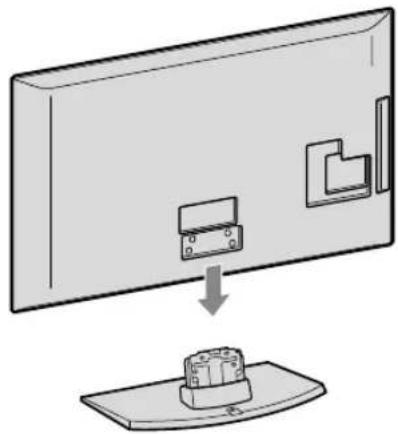 SONY Bravia KDL-37P5600K - 2: Attaching the stand - 1