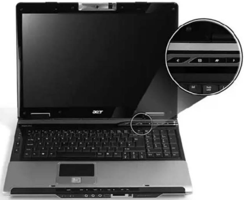 ACER Aspire 9513 - Easy-launch buttons - 1