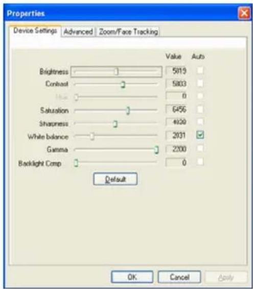 ACER Aspire 9513 - Capture settings - 1