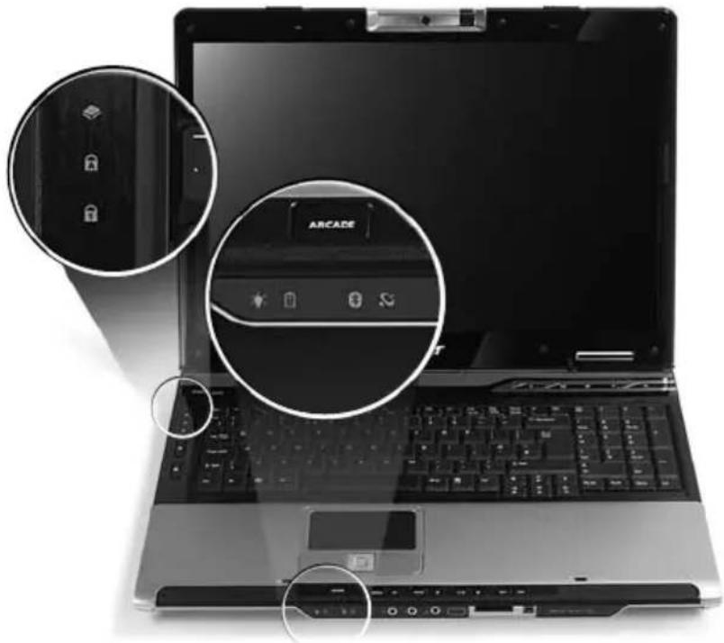 ACER Aspire 9513 - Indicators - 1