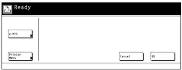 Ready e.MPS Printer Menu Cancel GO
