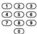 TOSHIBA MD24F51 - Press Number buttons (0–9) to change the number. - 1