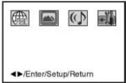 /Enter/Setup/Return