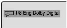 TOSHIBA VTD2032 - Changing soundtrack language - 1