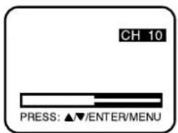 CH 10 PRESS: ▲▼/ENTER/MENU