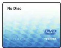 No Disc DVD TOSHIBA