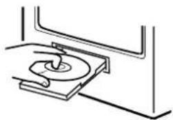 TOSHIBA VTD2032 - Press ▲ (OPEN/CLOSE). - 1